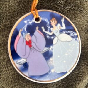 Cinderella and Fairy Godmother Ornament